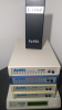 ZyXEL Modems U-1496 Seriens including the rare LCD model and the 1496-P portable with cell support option