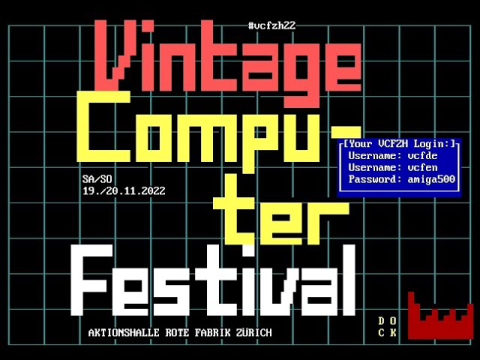 Vintage Computer Festival Zürich 2022