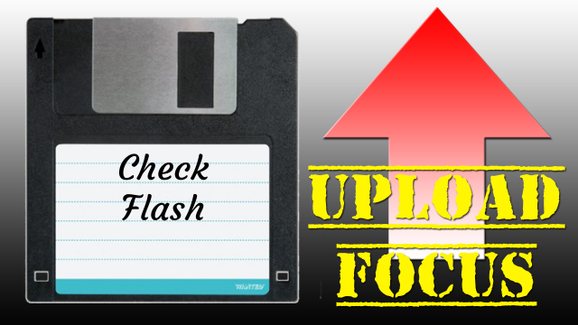Upload Focus: Check Flash Testet Flashspeicher auf Fehler
