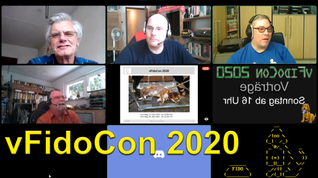 FidoCon 2020 aka vFidoCon2020 - Treffen einiger Teilnehmer des FidoNet