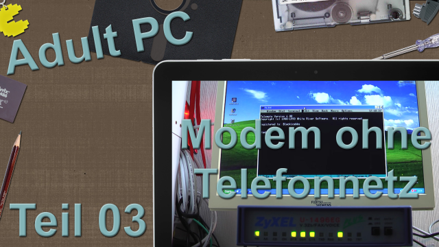 Adult PC Projekt: Modems ohne Telefonnetz verbinden