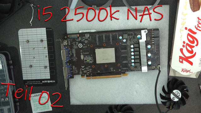 i5 2500k NAS Projekt: MSI Nvidia 560TI TwinFrozr Restauration