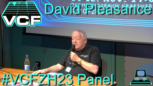 VCFZH23: Panel - David John Pleasance (Commodore Manager)