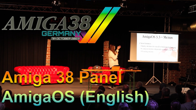 Amiga 38 Panel: Camilla Boemann - AmigaOS