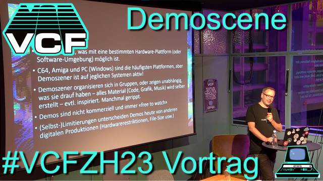 VCFZH23: Panel - Demoscene [Deutsch]