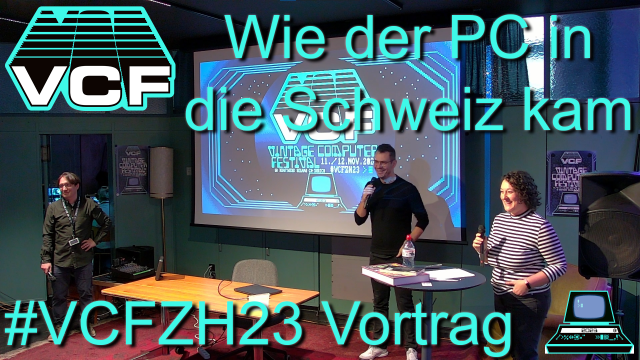 VCFZH23: Panel - Wie die Schweiz den PC kennenlernte