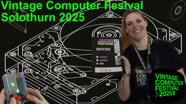 Vintage Computer Festival Solothurn 2025