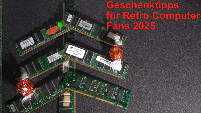Unsere RetroComputerFan Geschenktipps 2025