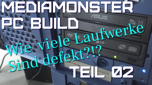 MediaMonster 02 - Wie viele Laufwerke sind defekt?